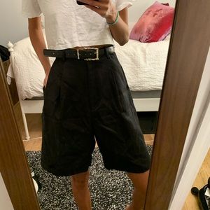 Vintage linen shorts